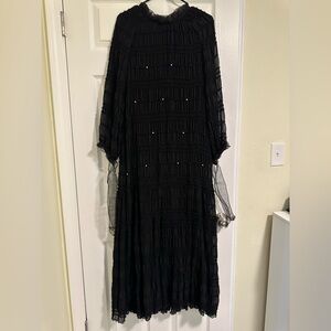 Elegant Black Maxi Dress